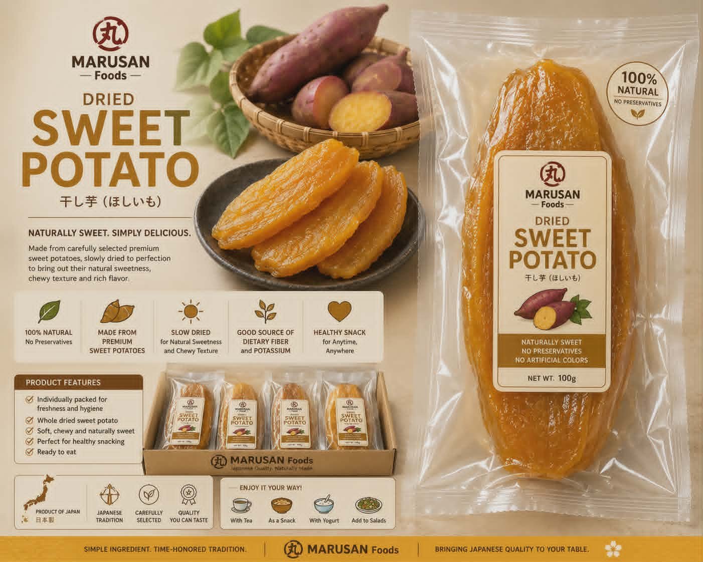DRIED SWEET POTATO